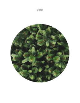 Rocky mix PE - Fiber -  Kunstkerstboom - 210 cm -  Volle kerstboom - Robuust
