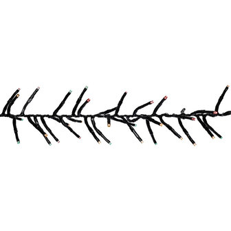 Super Cluster - Kerstverlichting - mini LED  - rood , groen en wit - IP44