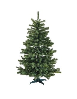 Volle compacte kunstkerstboom 150 cm hoog