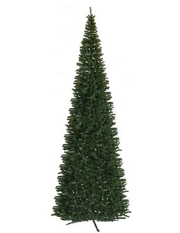 Smalle kunstkerstboom Silhouette 500 cm hoog