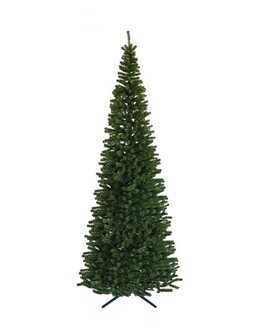 Smalle kunstkerstboom Silhouette 350 cm hoog