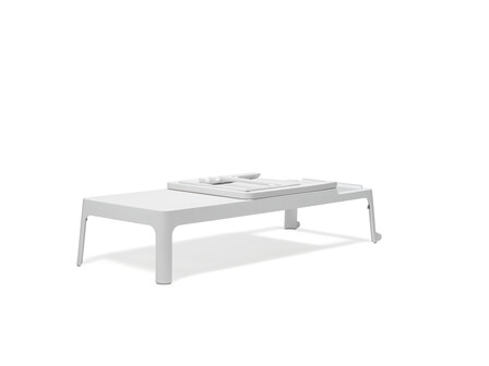 Nardi Plano - Ligbed - Luxe - Extra breed - Wit / Wit