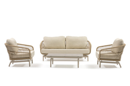 Loungetafel met keramisch glasblad Carlijn Tendence Tuinmeubelen