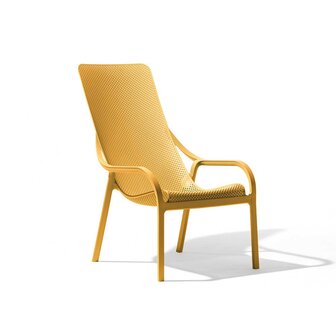 nardi outdoor net loungestoel senape
