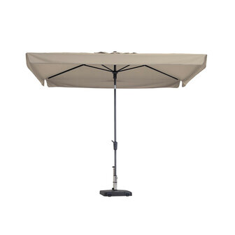 Madison Delos - Staande Parasol - Rechthoekig - 2x3 meter - Ecru