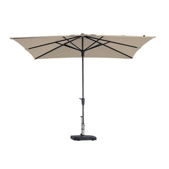 Madison Syros Luxe - Staande Parasol - Vierkant 2.8 meter - Ecru