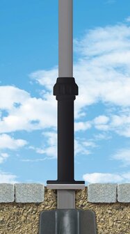 Terra Easyfoot Parasolhouder - Klein 25 - 39 mm