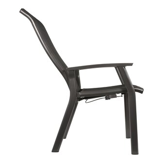 Lesli Living Mojito Negro 2 - Tuinstoel - Verstelbaar