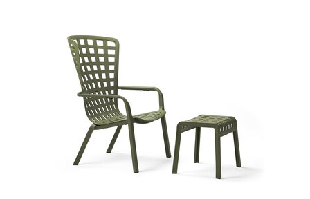 Nardi outdoor Folio - Relax fauteuil - Wit - Verstelbare rugleuning - Hoogwaardige kunststof