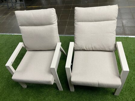 loungestoel ohio crema lesli living