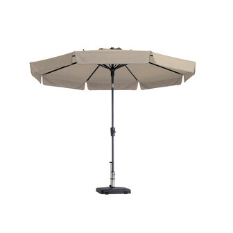 Madison Flores - Staande Parasol - rond 3 meter - Ecru