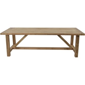 Lesli Living Castle - Tuintafel - 240x100 cm - Teak 