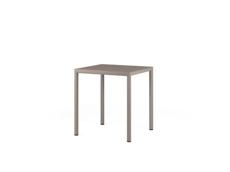 Nardi Piave 70 - Tuintafel - Vierkant 70 cm - Tortora