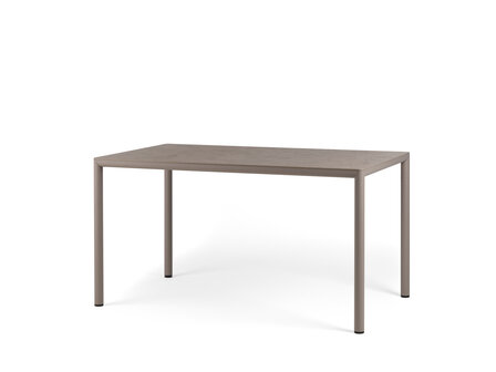 Nardi Piave 140x80 - Tuintafel - Rechthoekig - 140x80 cm - Tortora