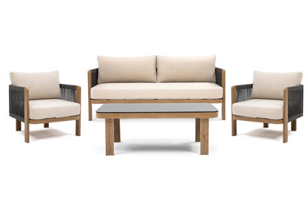 Sens-Line Palermo - Loungeset - Taupe