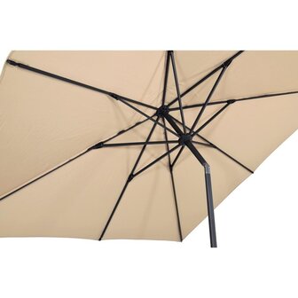 Lesli Living Libra - Staande Parasol - Vierkant 2.5 meter - Ecru
