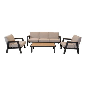 Lesli Living Manu - Loungeset - Aluminium