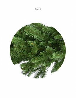 Greenhaven Winter Collection Premium mix PE - Kerstkrans - rond 50 cm