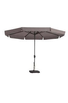 Syros ronde parasol 3.5 meter van madison kleur: taupe