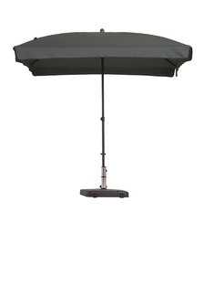 Delos rechthoekige parasol 3x2 meter van madison kleur: grijs