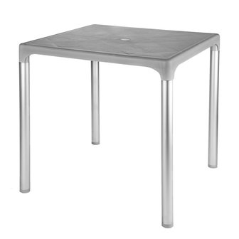 Bella tuintafel Lesli living kleur grijs