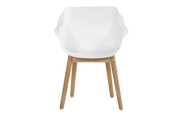 Hartman Sophie Teak Armchair, kleur: royal white