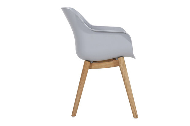 Hartman Sophie Teak Armchair, kleur: mighty grey