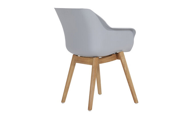 Hartman Sophie Teak Armchair, kleur: mighty grey