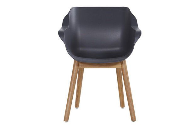 Hartman Sophie Teak Armchair, kleur: carbon black