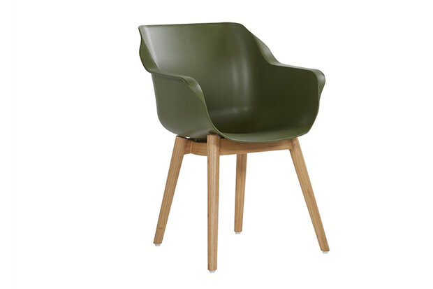 Hartman Sophie Teak Armchair, kleur: moss green