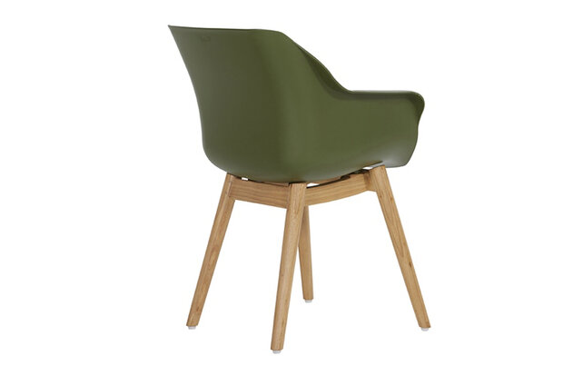 Hartman Sophie Teak Armchair, kleur: moss green