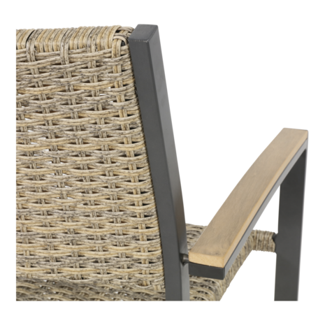 Arezzo wicker stoel 