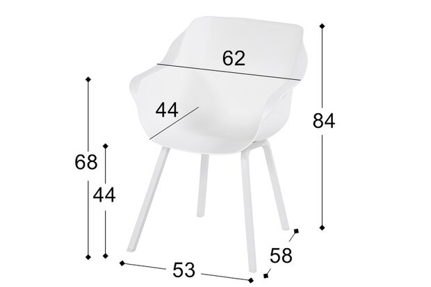 afmetingen hartman sophie element wit