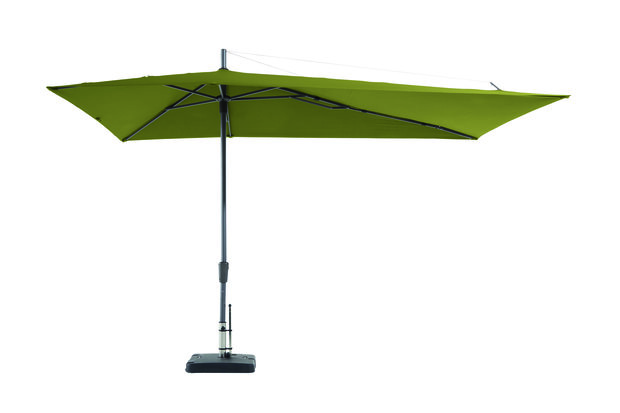 Madison asymetric rechthoekige parasol 2.2x3.6 meter