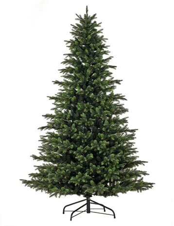 Letgato luxe kunstkerstboom met mix pe takken 240 cm hoog