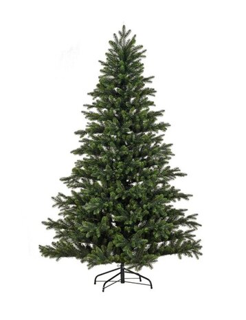 Letgato luxe kunstkerstboom met mix pe takken 210 cm hoog