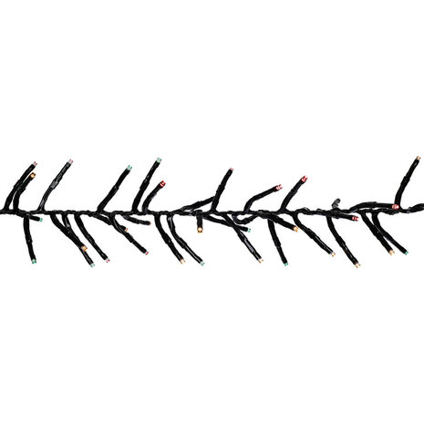 Super Cluster - Kerstverlichting - mini LED  - rood , groen en wit - IP44