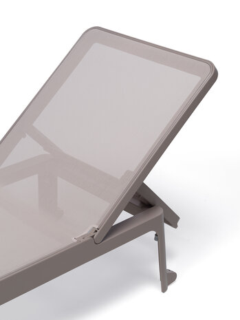 Nardi Plano - Ligbed - Luxe - Extra breed - Tortora / Tortora