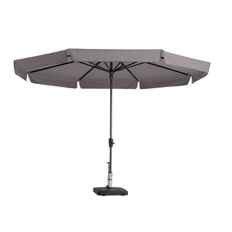 Madison Syros Luxe - Staande Parasol - Rond 3.5 meter - Taupe