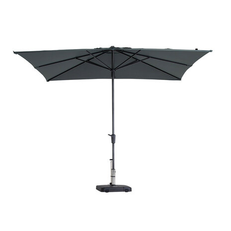 Madison Syros Luxe - Staande Parasol - Vierkant 2.8 meter - Grijs