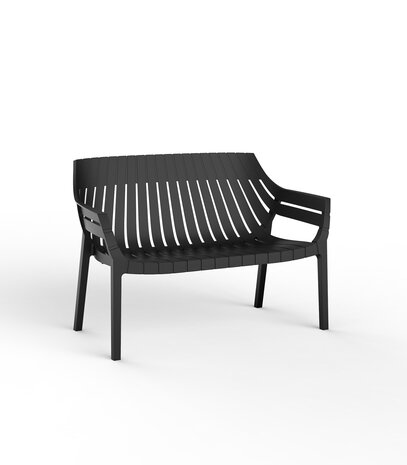 vondom loungebank spritz zwart