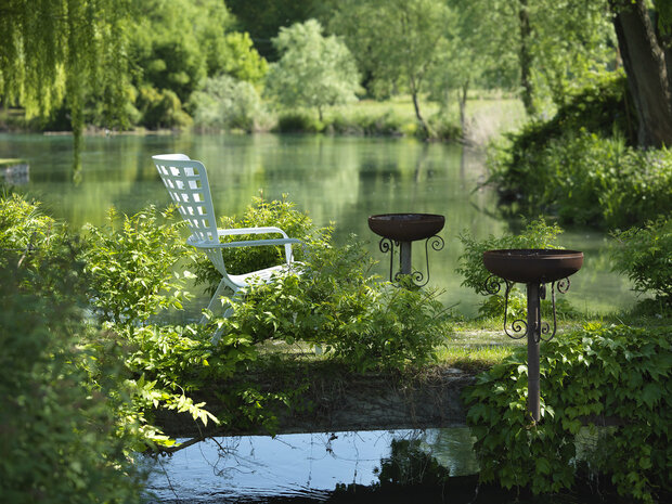 Nardi outdoor Folio - Relax fauteuil - Wit - Verstelbare rugleuning - Hoogwaardige kunststof