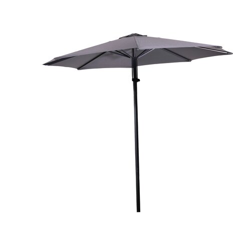Lesli Living Libra - Staande Parasol -Opdraaimechanisme - Vierkant 2.5 meter - Ecru