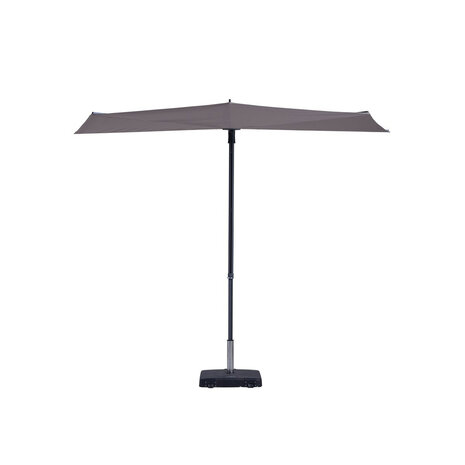 Madison Sun Wave - Balkonparasol - rechthoekige - 2.7x1.5 meter - Taupe