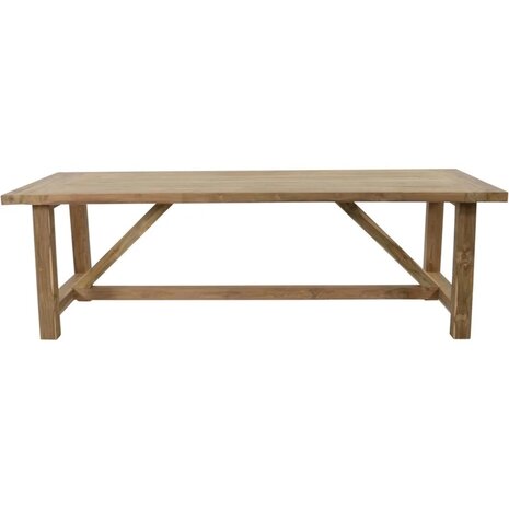 Lesli Living Castle - Tuintafel - 240x100 cm - Teak 