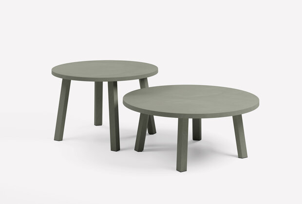 Nardi Maximo 70 Mini - Salontafel - Rond 70 cm - Gesso