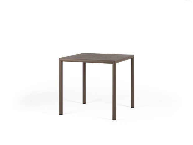 Nardi Piave 80 - Tuintafel - Vierkant 80 cm - Tabacco