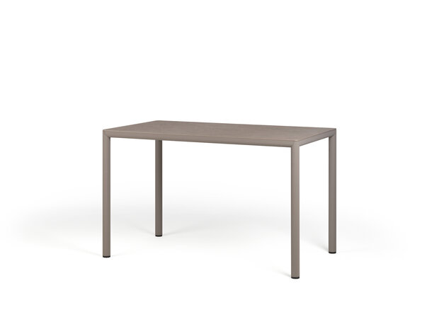 Nardi Piave 120x70 - Tuintafel - Rechthoekig - 120x70 cm - Tortora
