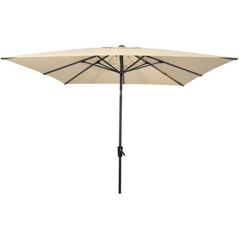 Lesli Living Libra - Staande Parasol - Vierkant 2.5 meter - Ecru