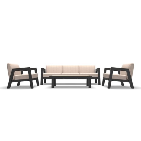 Lesli Living Manu - Loungeset - Aluminium